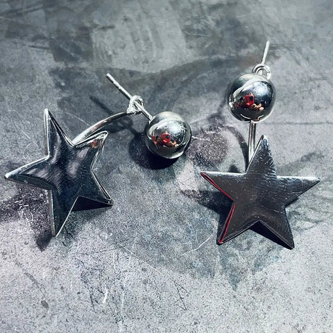 PENDIENTES LOBULO ESTRELLA BIG
