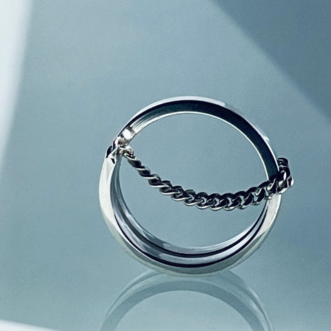 ANILLO CADENA AJUSTABLE - 13CRAZY