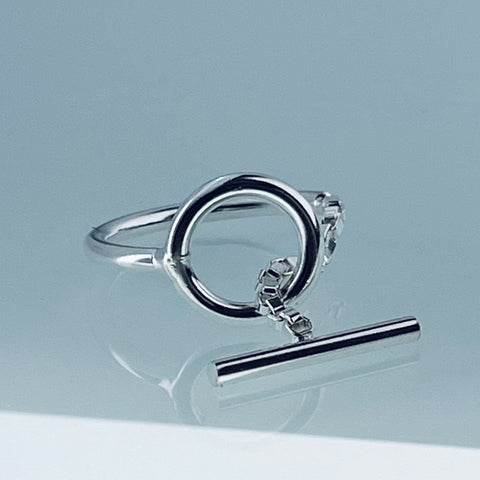 ANILLO CIRCULO CADENA - 13CRAZY