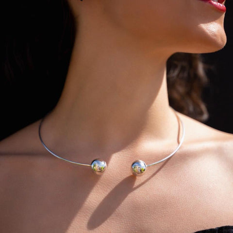 COLLAR BOLAS MINIMAL - 13CRAZY