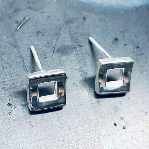 PENDIENTES CUADRADO N632 - 13CRAZY