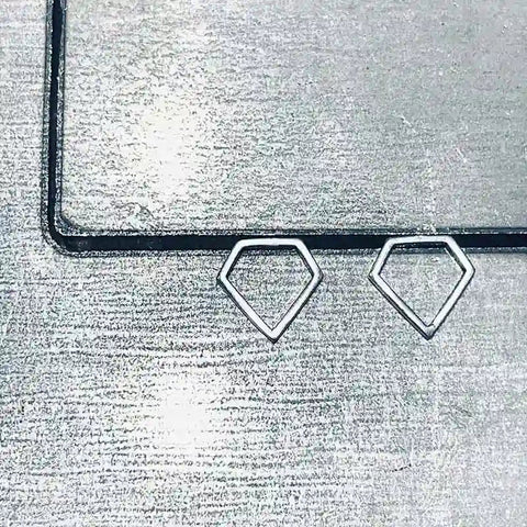 PENDIENTES MINI DIAMANTE - 13CRAZY