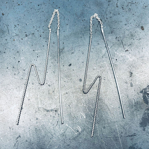 PENDIENTES MINIMAL N623 RAYO - 13CRAZY