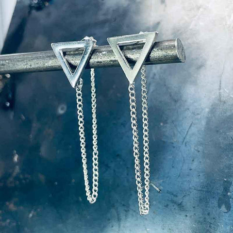 PENDIENTES MINIMAL N635 - 13CRAZY