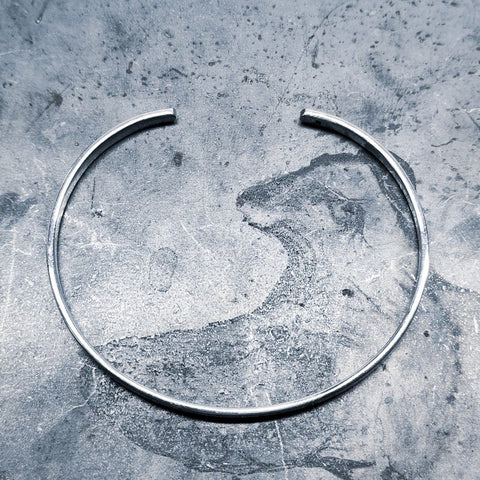 PULSERA PLATA LISA - 13CRAZY